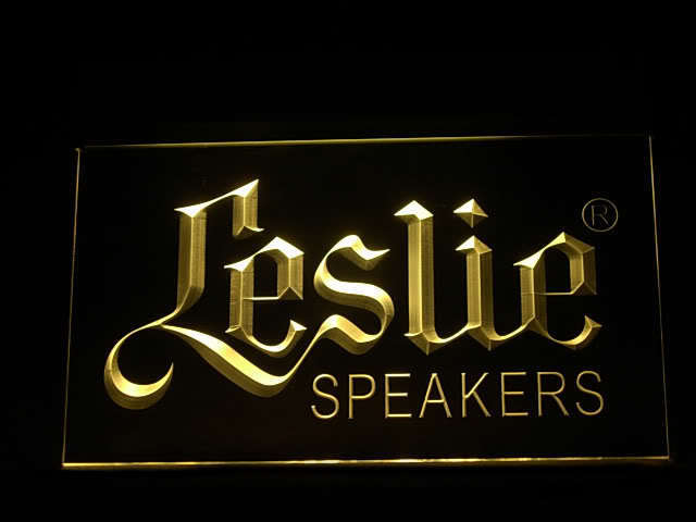 Leslie Speakers LED Light Sign